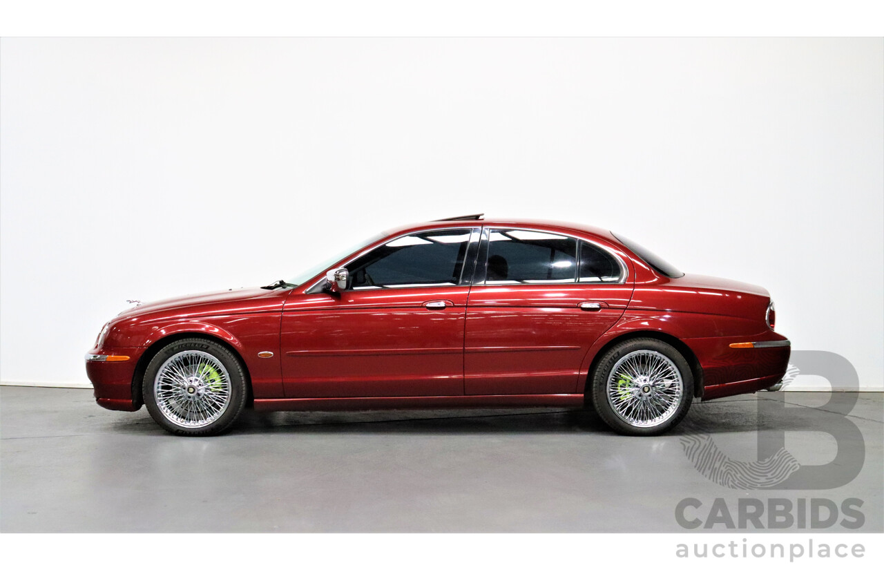 3/2001 Jaguar S Type V8 SE MY01 4d Sedan Red 4.0L V8