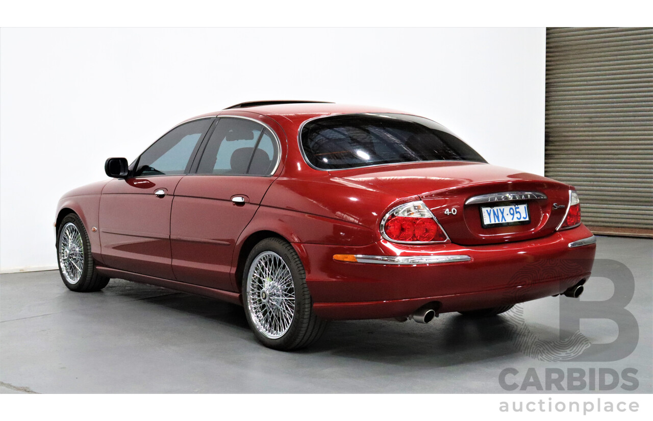 3/2001 Jaguar S Type V8 SE MY01 4d Sedan Red 4.0L V8