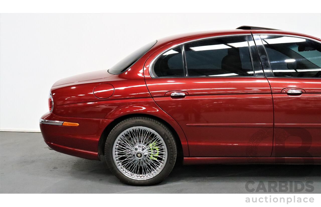 3/2001 Jaguar S Type V8 SE MY01 4d Sedan Red 4.0L V8