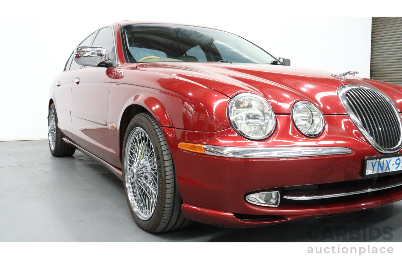 3/2001 Jaguar S Type V8 SE MY01 4d Sedan Red 4.0L V8