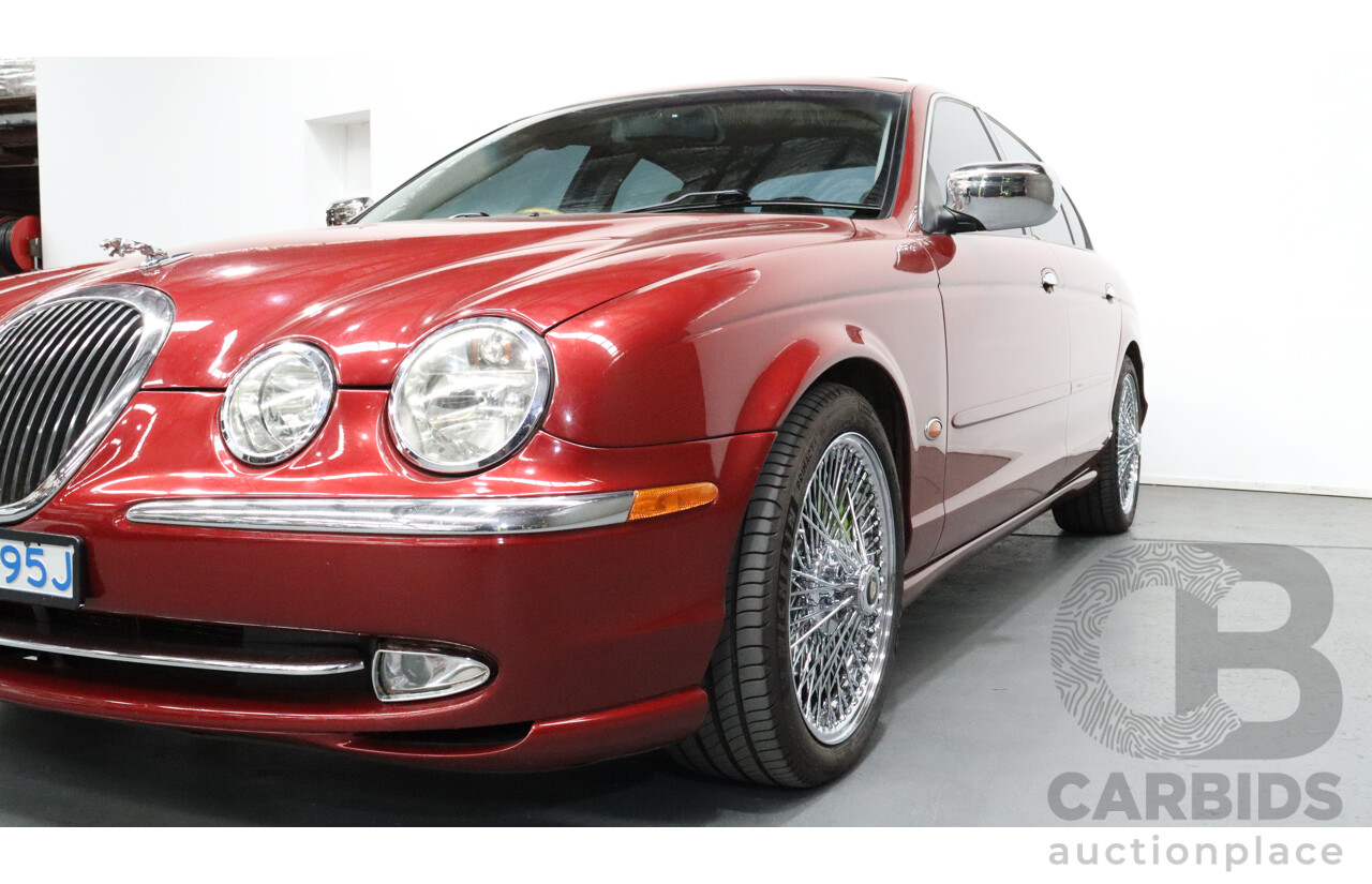 3/2001 Jaguar S Type V8 SE MY01 4d Sedan Red 4.0L V8