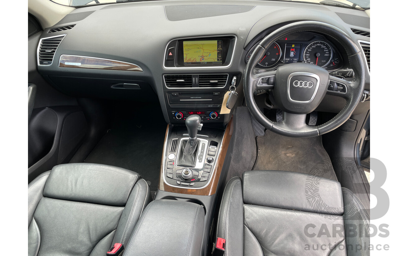 8/2010 Audi Q5 3.0 TDI Quattro 8R MY10 4d Wagon Grey 3.0L