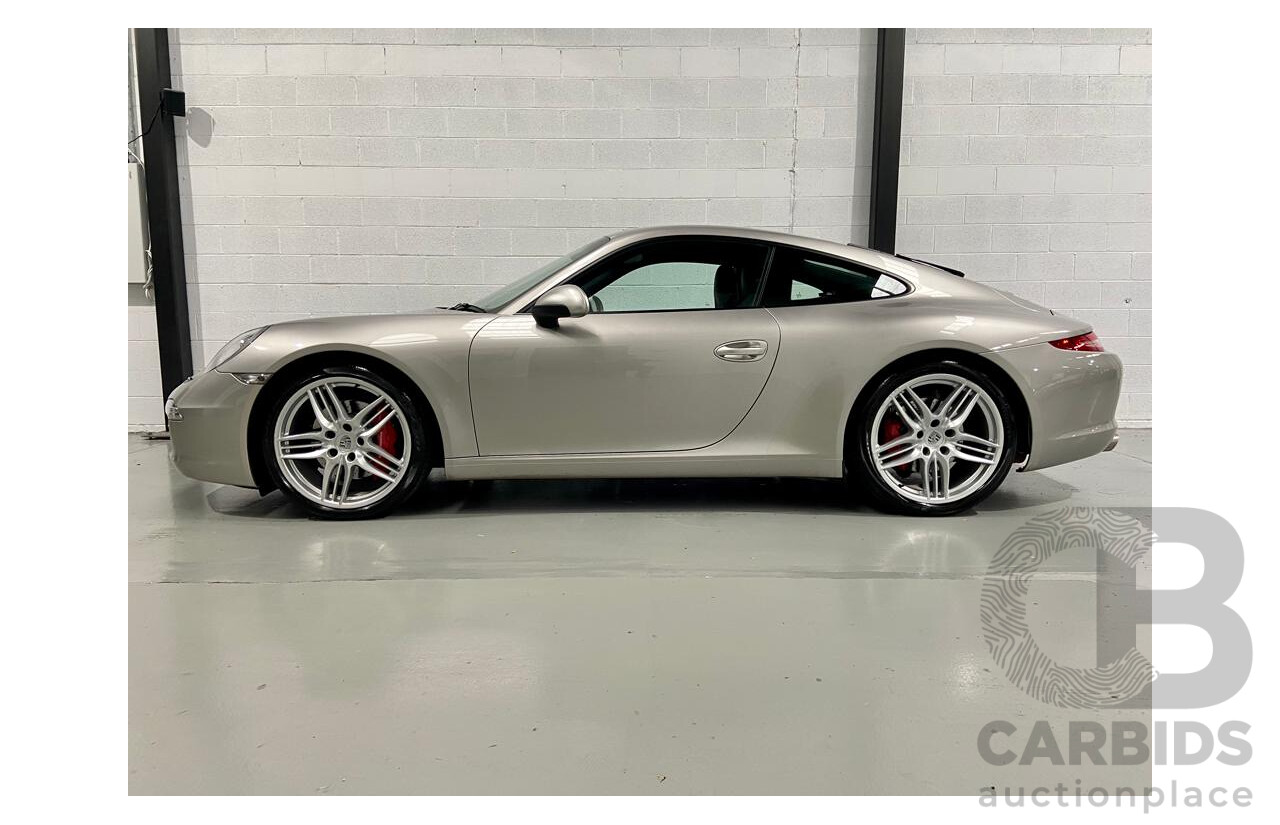 5/2012 Porsche 911 Carrera S 991 (997) 2d Coupe Platinum Silver Metallic 3.8L