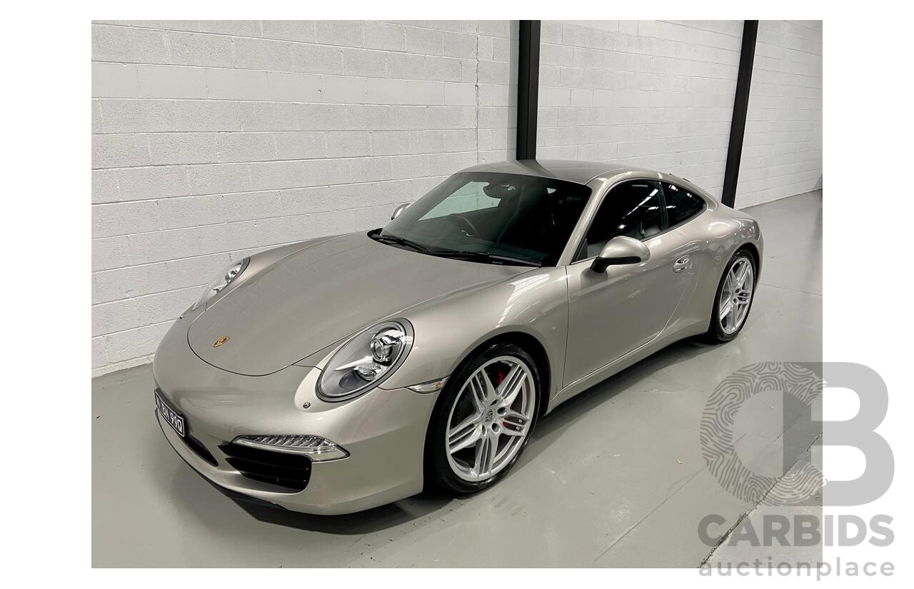 5/2012 Porsche 911 Carrera S 991 (997) 2d Coupe Platinum Silver Metallic 3.8L