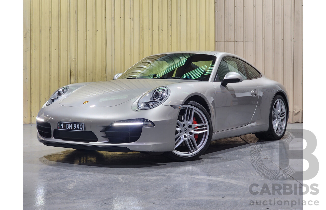 5/2012 Porsche 911 Carrera S 991 (997) 2d Coupe Platinum Silver Metallic 3.8L