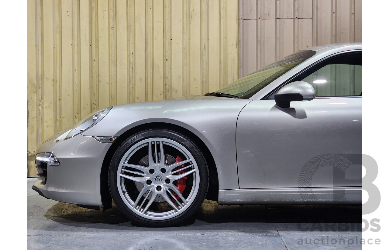 5/2012 Porsche 911 Carrera S 991 (997) 2d Coupe Platinum Silver Metallic 3.8L