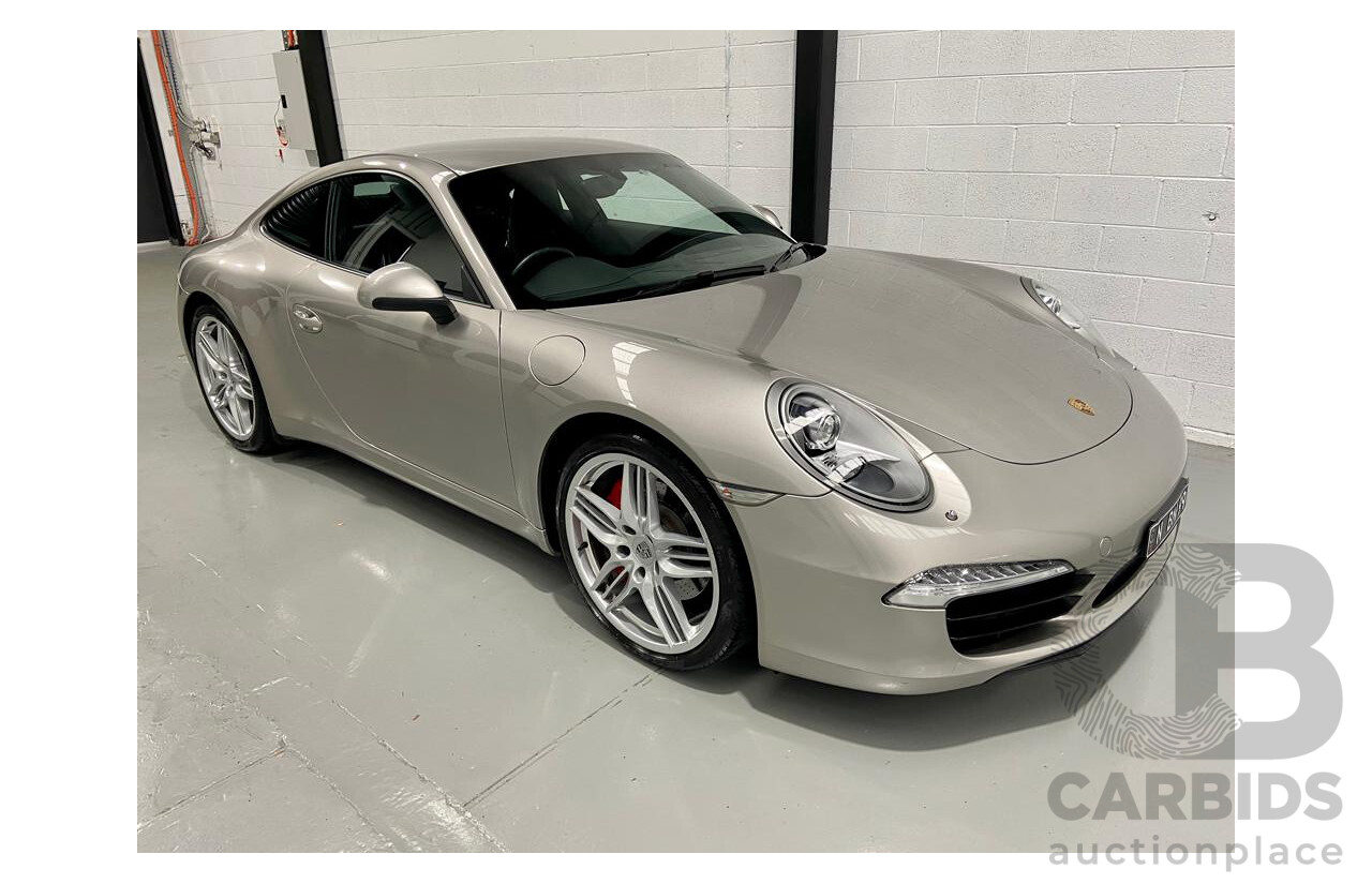 5/2012 Porsche 911 Carrera S 991 (997) 2d Coupe Platinum Silver Metallic 3.8L