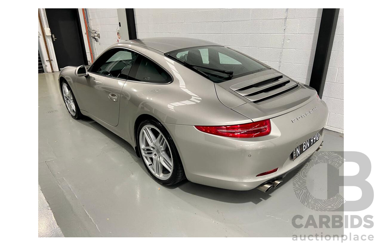 5/2012 Porsche 911 Carrera S 991 (997) 2d Coupe Platinum Silver Metallic 3.8L