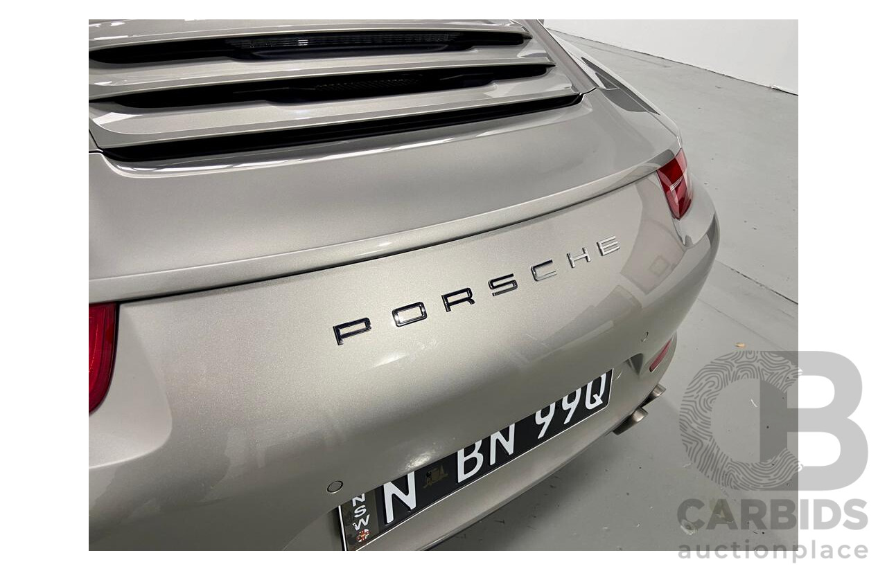 5/2012 Porsche 911 Carrera S 991 (997) 2d Coupe Platinum Silver Metallic 3.8L