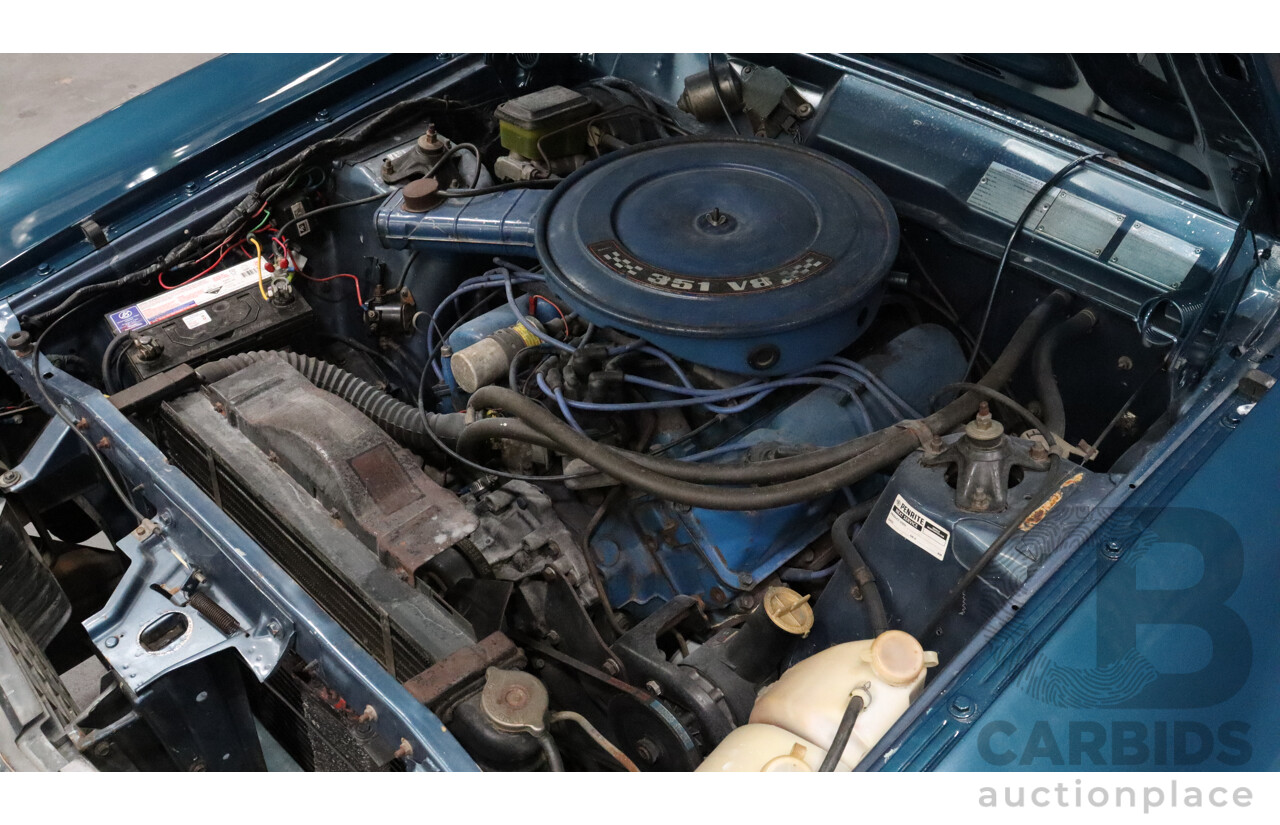 7/1978 Ford Falcon  XC Utility Blue 351CI 5.8L V8