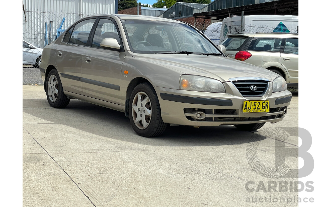 2/2006 Hyundai Elantra 2.0 HVT XD 05 UPGRADE 4d Sedan Beige 2.0L