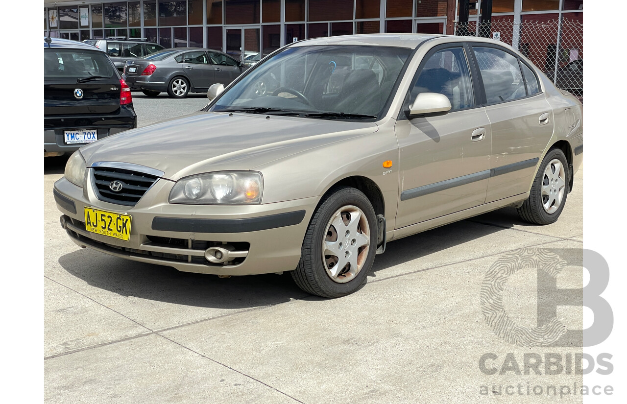 2/2006 Hyundai Elantra 2.0 HVT XD 05 UPGRADE 4d Sedan Beige 2.0L