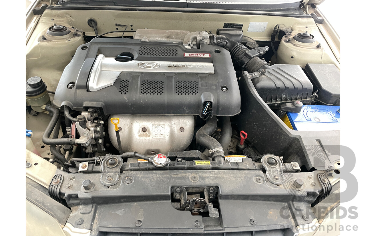 2/2006 Hyundai Elantra 2.0 HVT XD 05 UPGRADE 4d Sedan Beige 2.0L