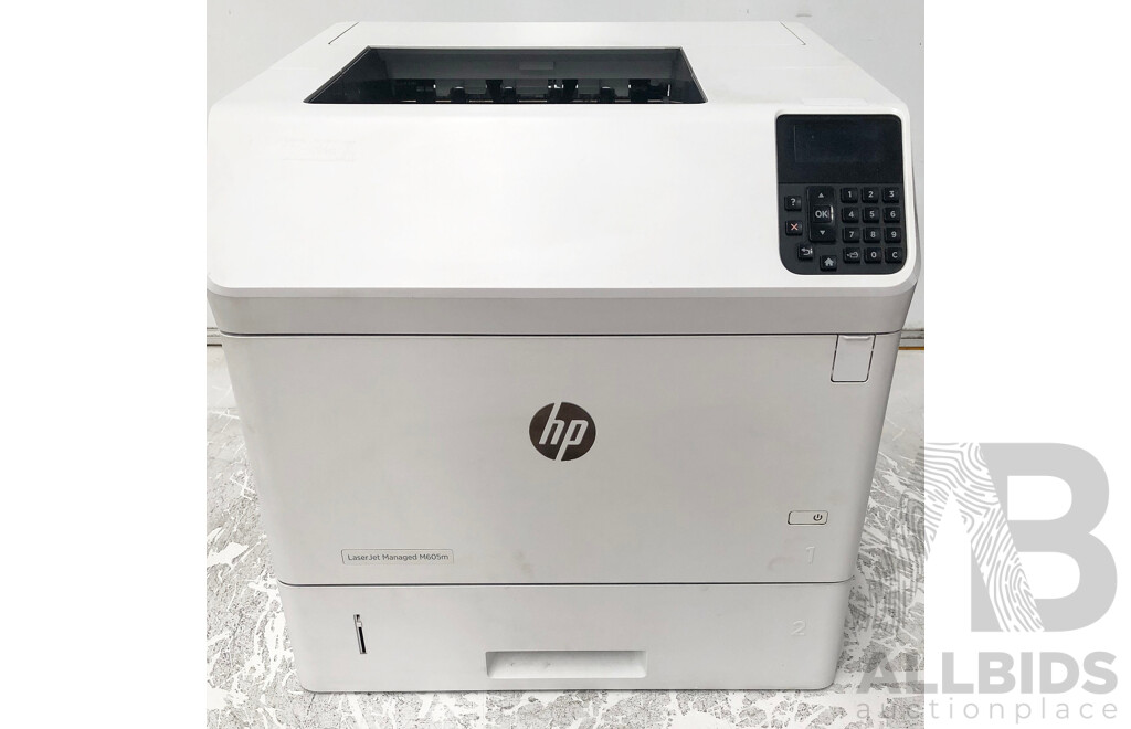 HP LaserJet Managed M605m Black & White Printer