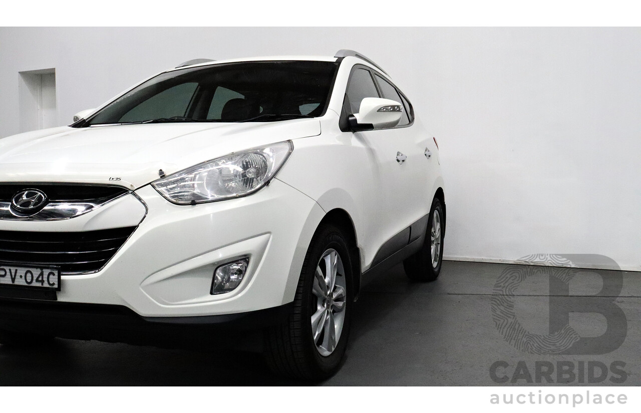 5/2013 Hyundai Ix35 Elite (fwd) LM MY13 4d Wagon White 2.0L