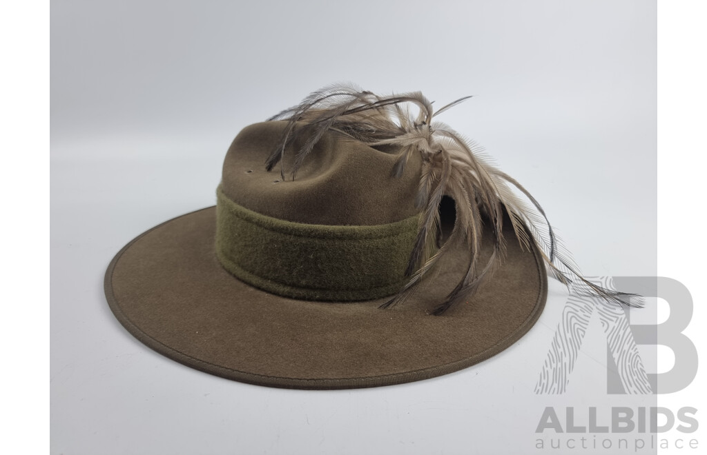 Genuine Australian Light Horse Regiment Hat - Size 55