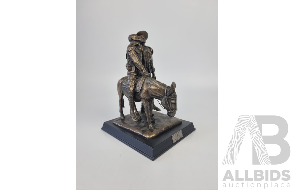'Silent Soldiers - Man With Donkey' - Collector's Limited Edition Statue, No.826 of 5000