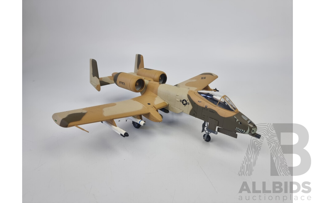 United States Air Force A10 Warthog Scale Model Aircraft by the Franklin Mint