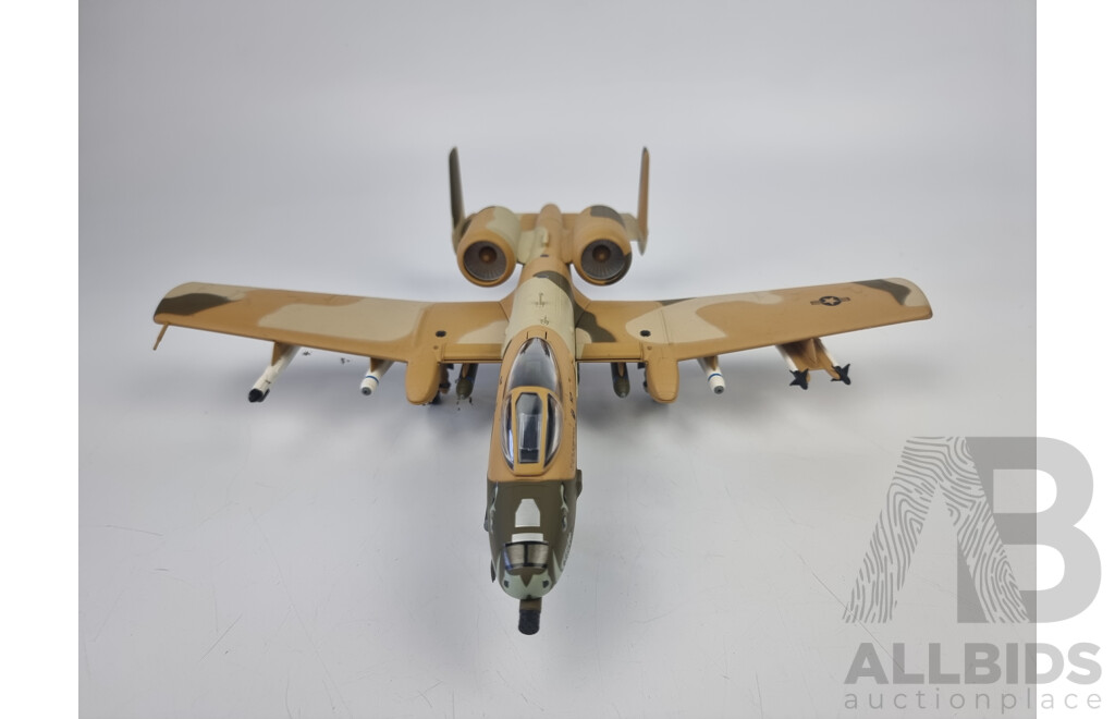 United States Air Force A10 Warthog Scale Model Aircraft by the Franklin Mint