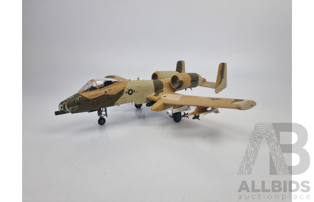 United States Air Force A10 Warthog Scale Model Aircraft by the Franklin Mint