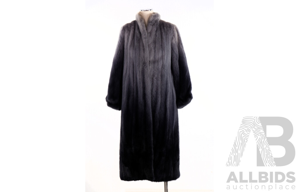 Vintage Emba American Mink Full Length Coat, Purchased From Stephen Dattner Furs International, Melbourne