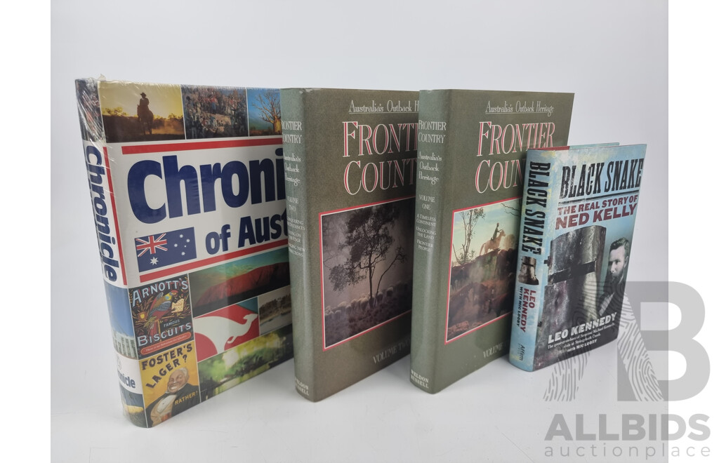 Collection of Hardcover Books - Australian History - Quantity of 4