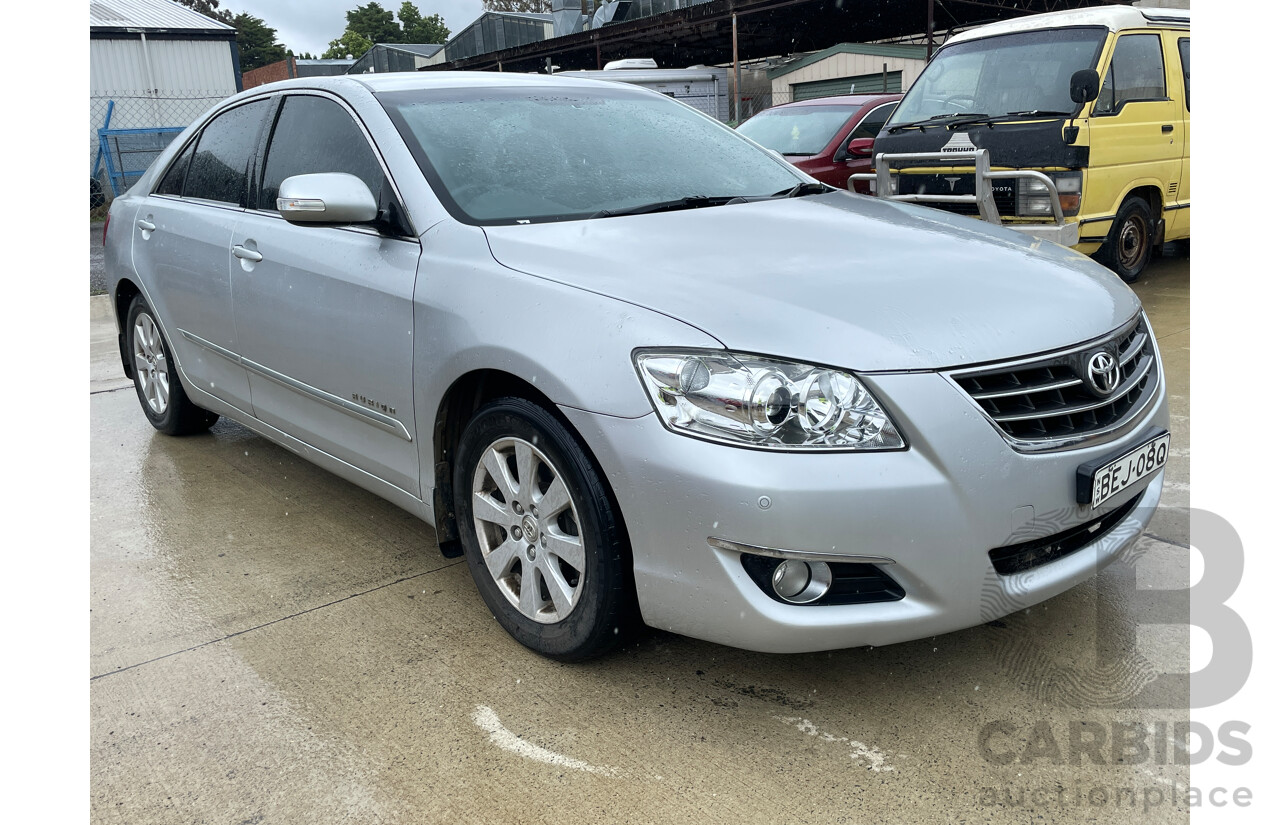 11/2006 Toyota Aurion Prodigy GSV40R 4d Sedan Silver 3.5L