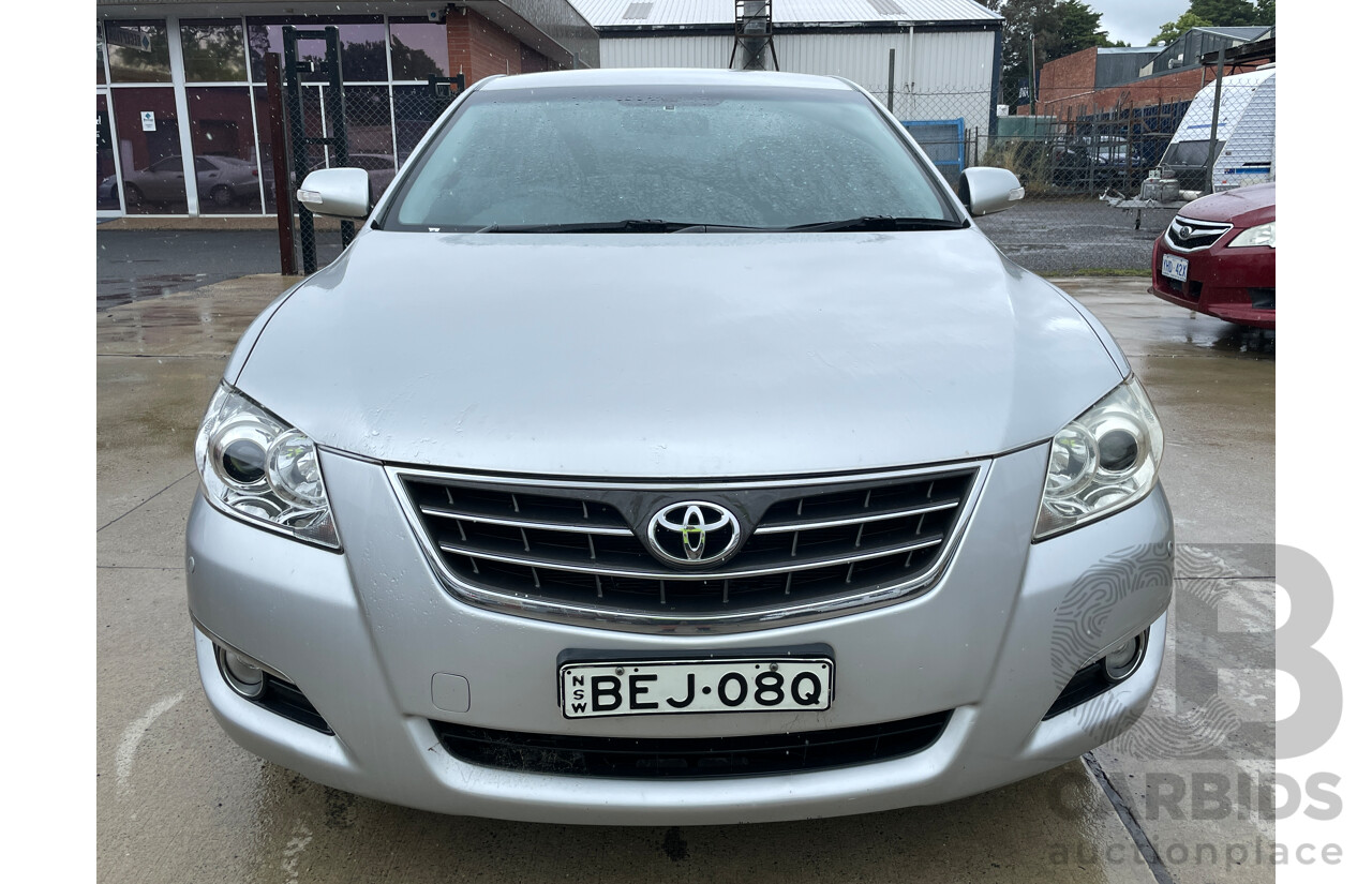 11/2006 Toyota Aurion Prodigy GSV40R 4d Sedan Silver 3.5L