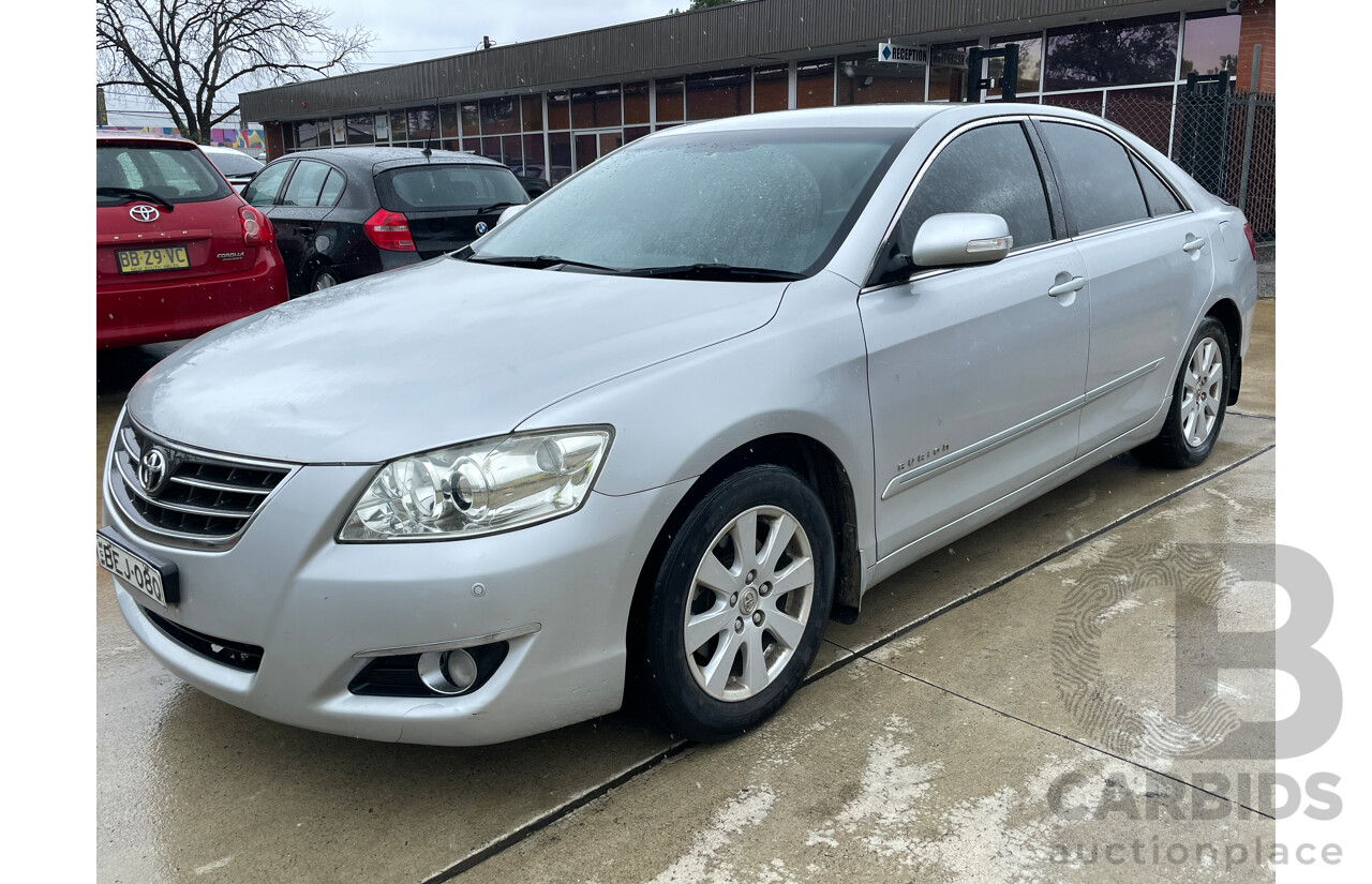 11/2006 Toyota Aurion Prodigy GSV40R 4d Sedan Silver 3.5L