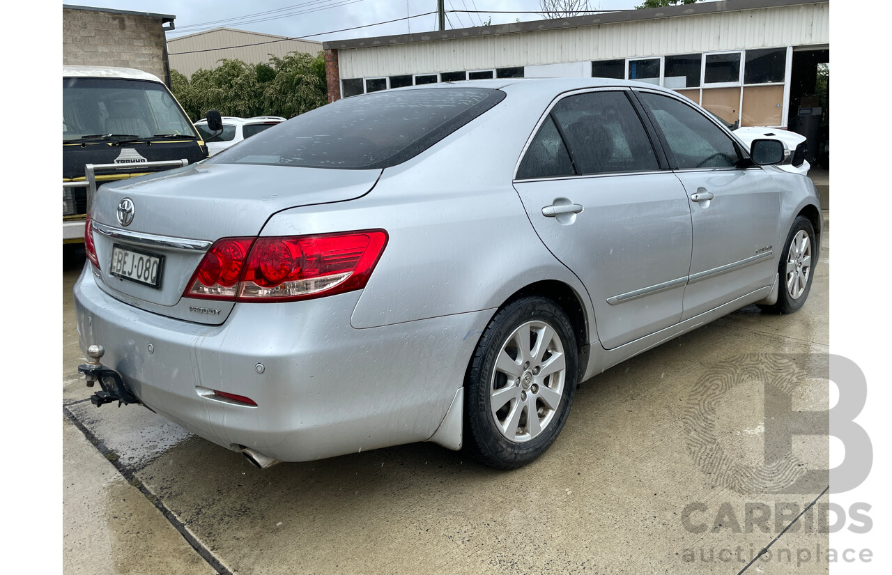 11/2006 Toyota Aurion Prodigy GSV40R 4d Sedan Silver 3.5L