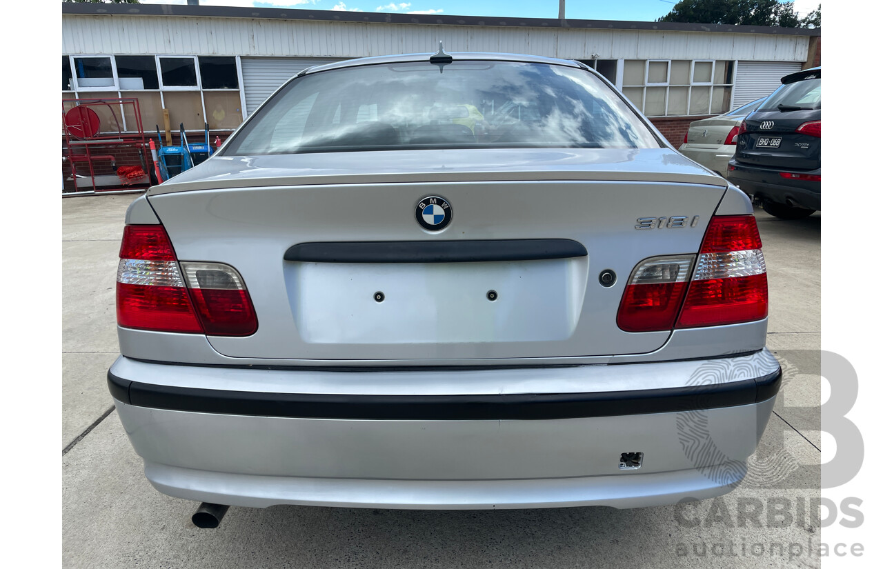 4/2003 Bmw 318i Executive E46 4d Sedan Silver 2.0L