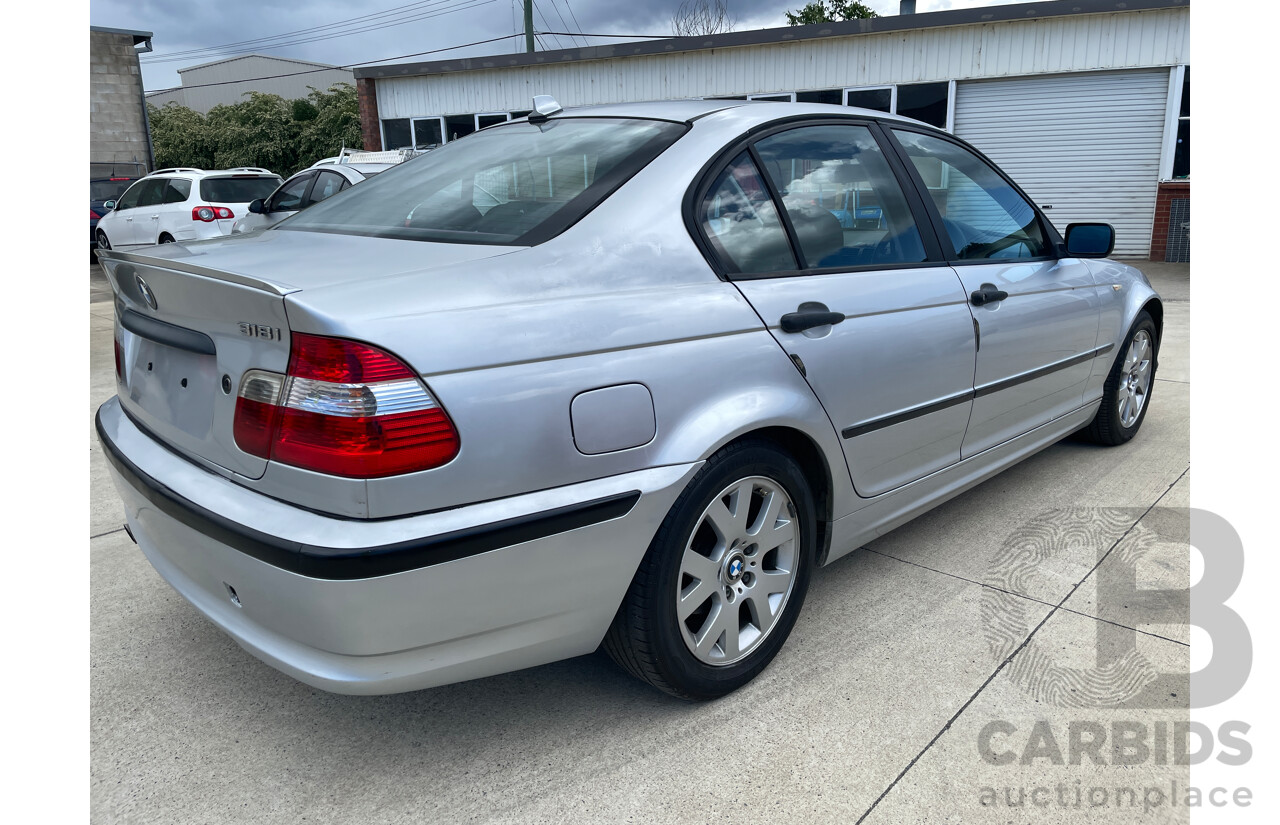 4/2003 Bmw 318i Executive E46 4d Sedan Silver 2.0L