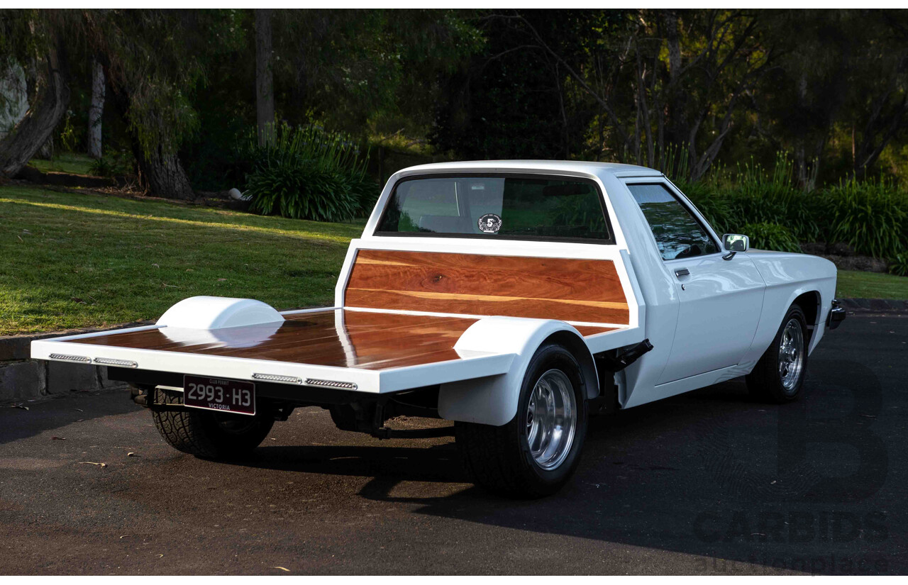 2/1974 Holden HQ 1 Tonne Tray Back White 5.0L V8