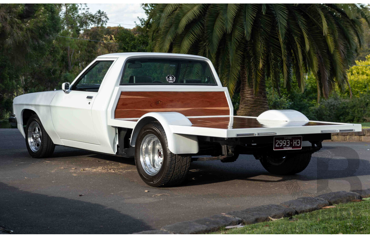 2/1974 Holden HQ 1 Tonne Tray Back White 5.0L V8