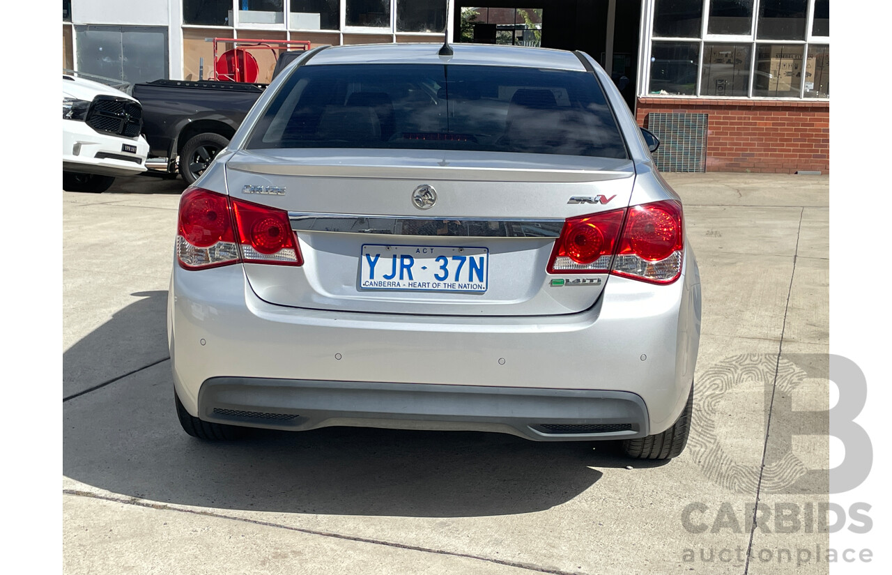 12/2011 Holden Cruze SRi V JH MY12 4d Sedan Silver 1.4L