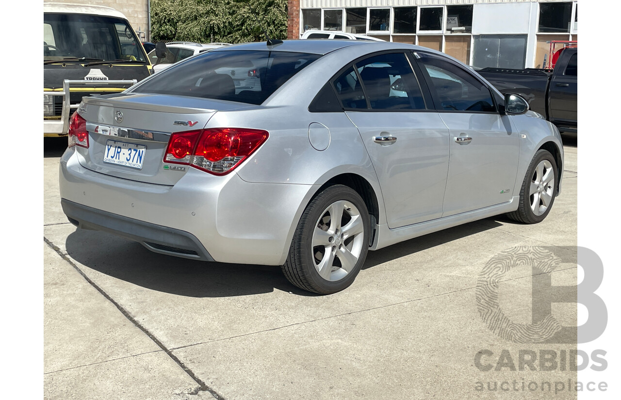 12/2011 Holden Cruze SRi V JH MY12 4d Sedan Silver 1.4L