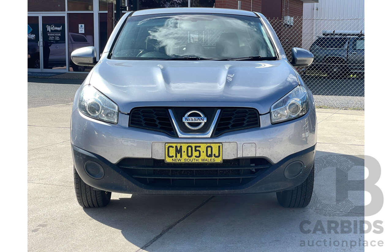 10/2013 Nissan Dualis ST (4x2) J10 MY13 4d Wagon Grey 2.0L