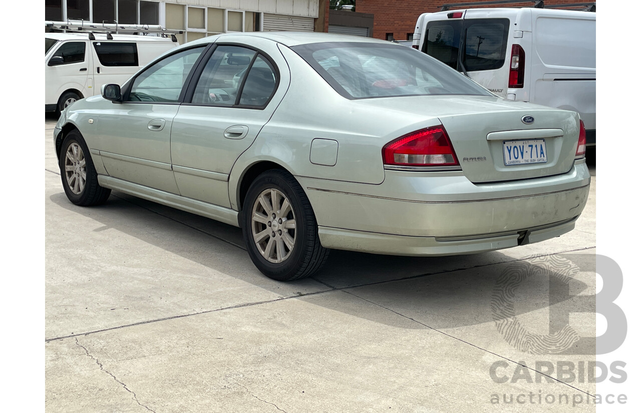 10/2003 Ford Falcon Futura BA 4d Sedan Green 4.0L