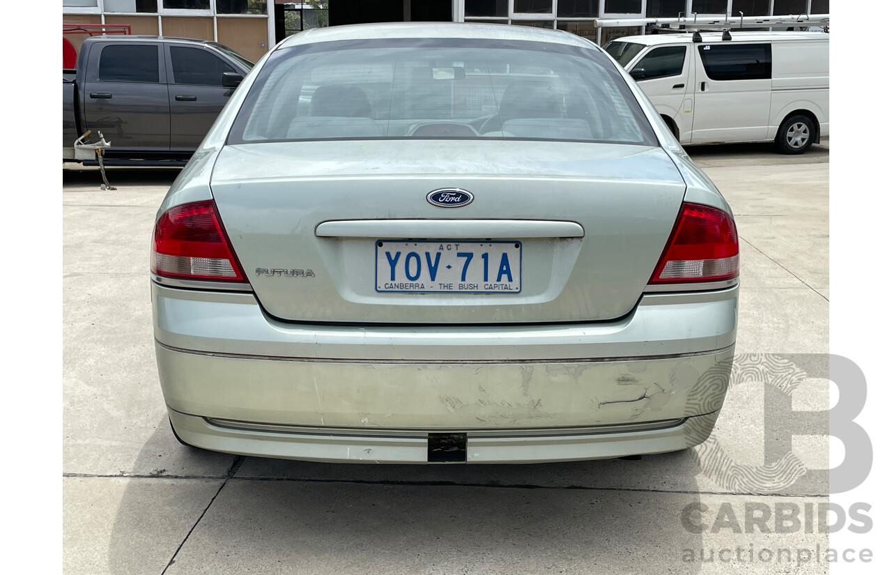 10/2003 Ford Falcon Futura BA 4d Sedan Green 4.0L