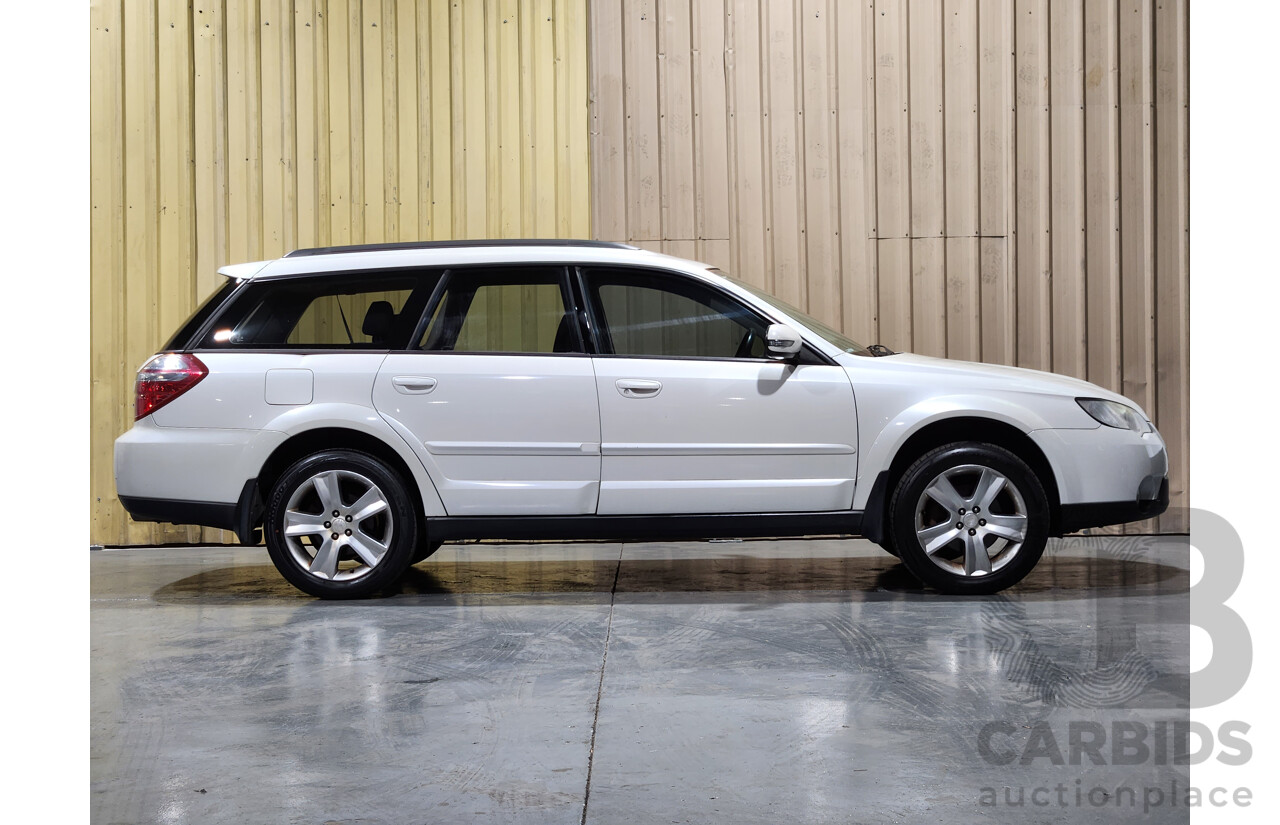 9/2007 Subaru Outback 2.5i MY07 4d Wagon Pearl White 2.5L