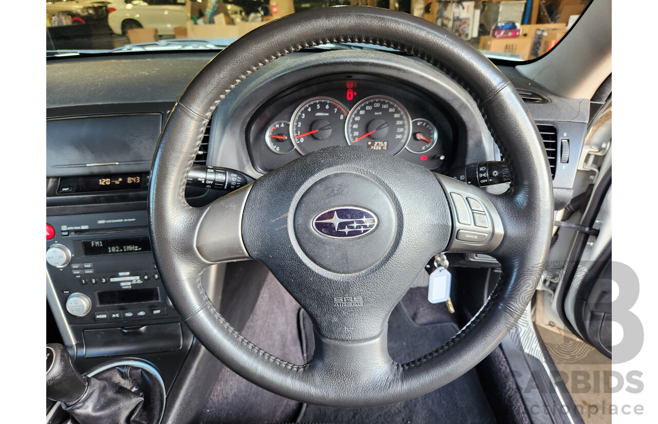 9/2007 Subaru Outback 2.5i MY07 4d Wagon Pearl White 2.5L