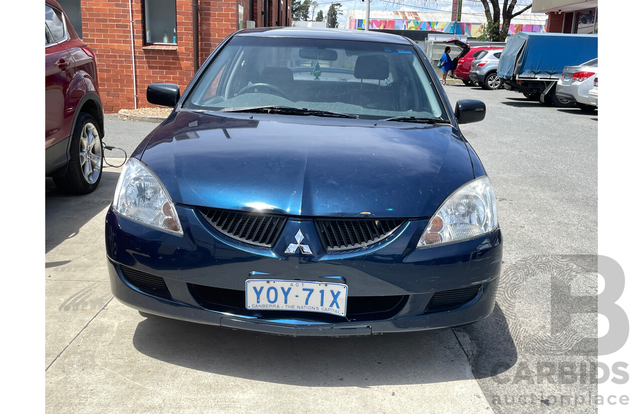 5/2005 Mitsubishi Lancer LS CH 4d Sedan Blue 2.0L