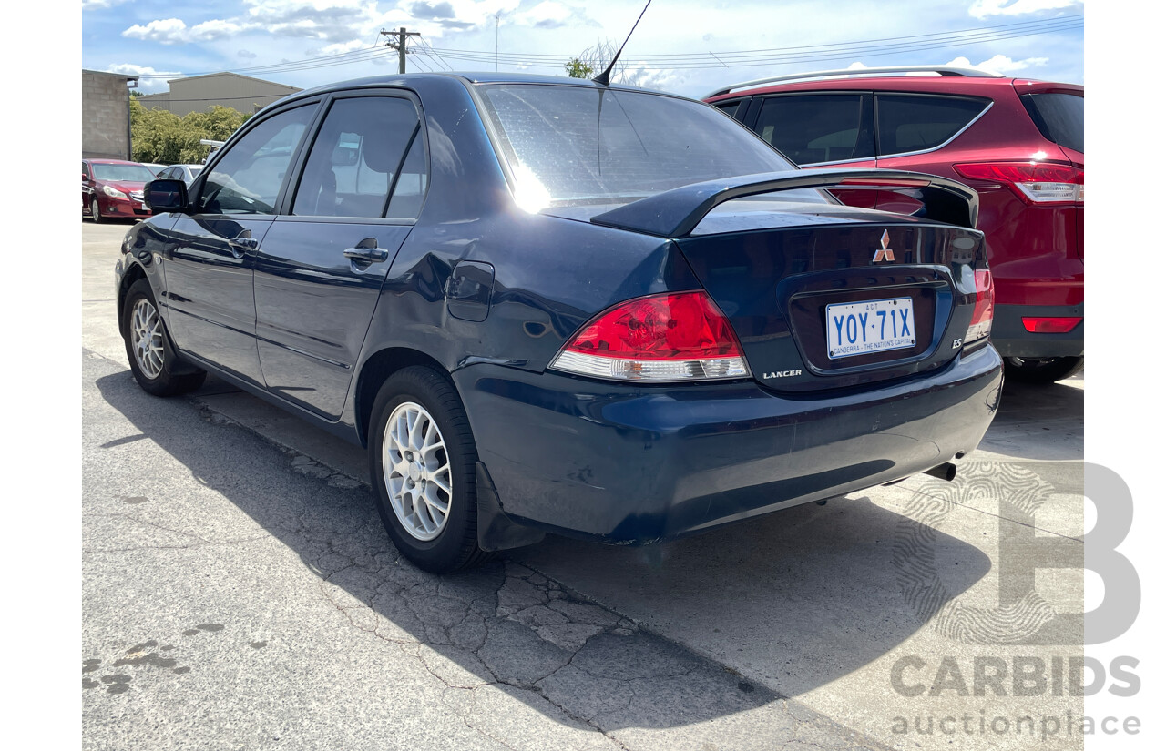 5/2005 Mitsubishi Lancer LS CH 4d Sedan Blue 2.0L