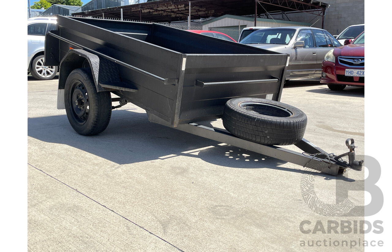 03/2017 7x4 Box Trailer - Rego - T5654F (ACT) VIN - 6TAND9AUTH1000186