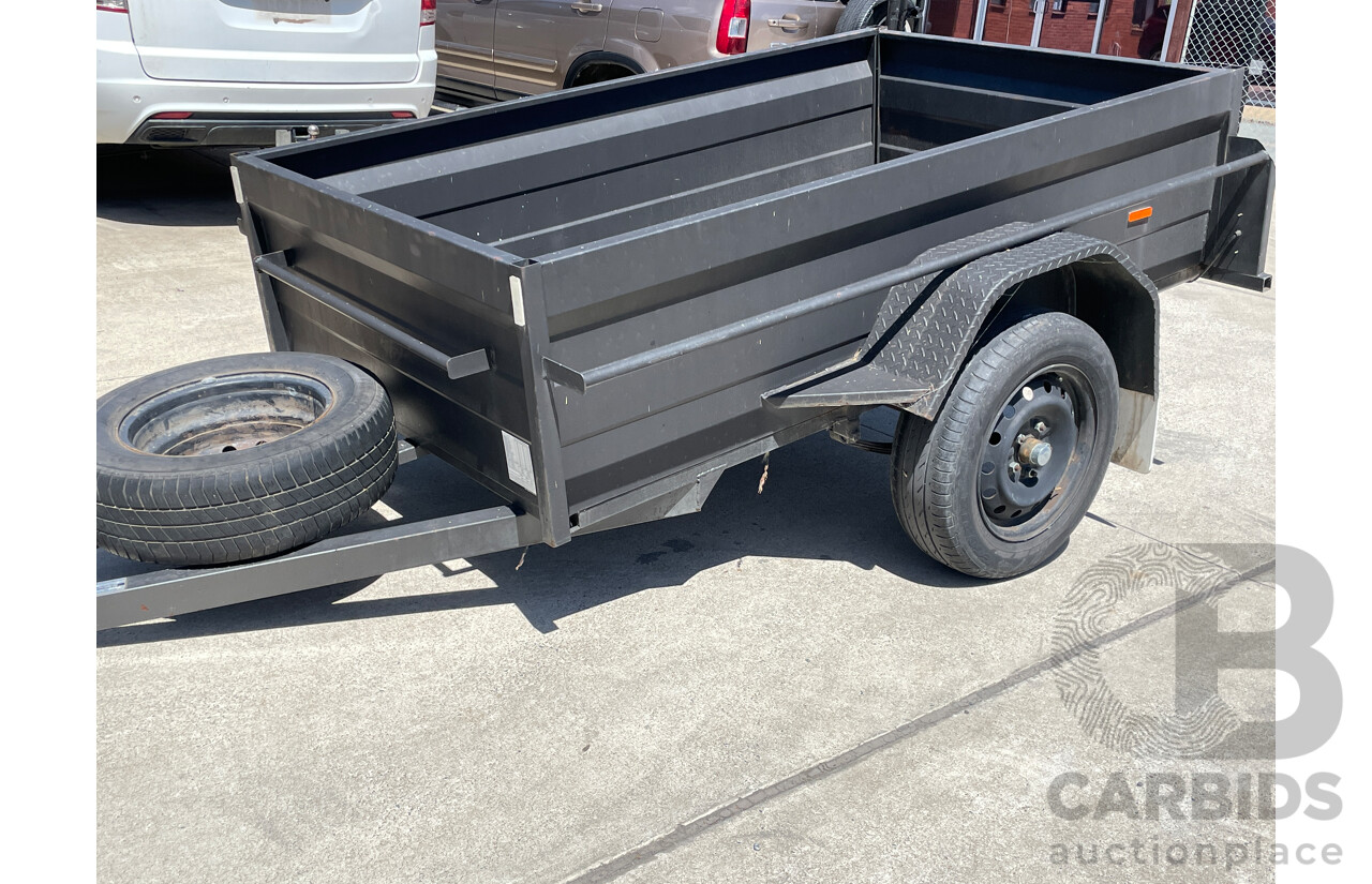 03/2017 7x4 Box Trailer - Rego - T5654F (ACT) VIN - 6TAND9AUTH1000186