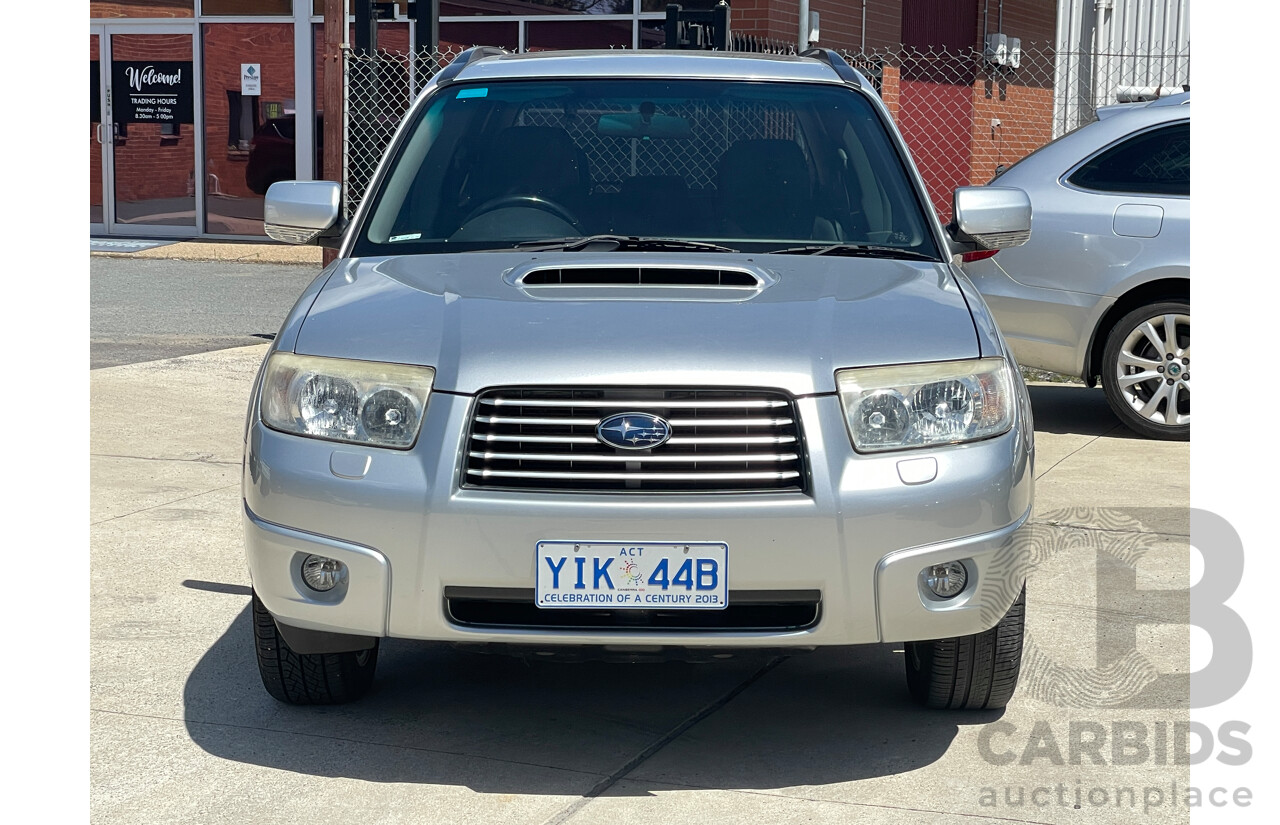 5/2007 Subaru Forester XT Luxury MY07 4d Wagon Silver 2.5L