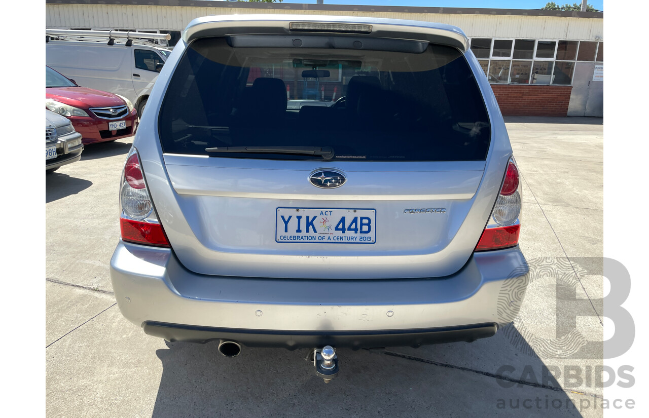 5/2007 Subaru Forester XT Luxury MY07 4d Wagon Silver 2.5L