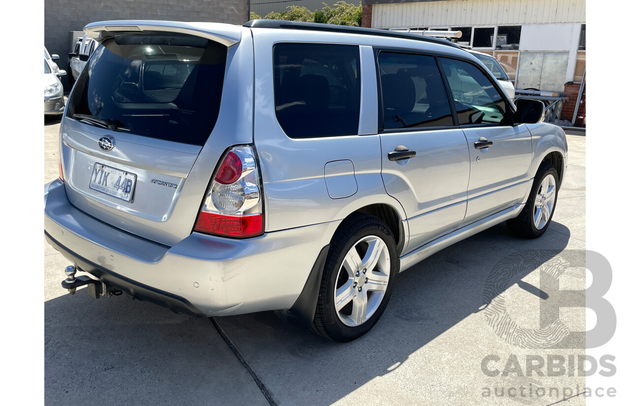 5/2007 Subaru Forester XT Luxury MY07 4d Wagon Silver 2.5L