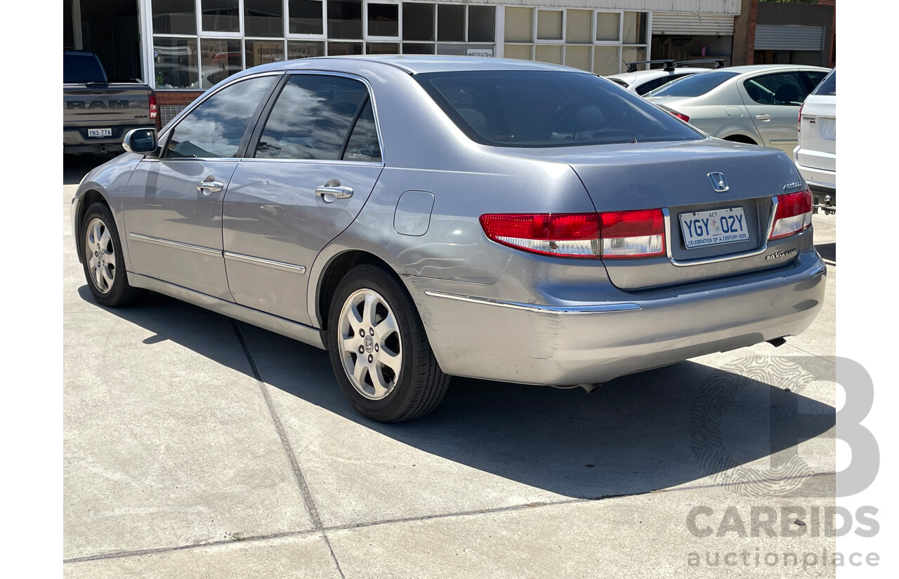 10/2005 Honda Accord V6 40 4d Sedan Silver 3.0L