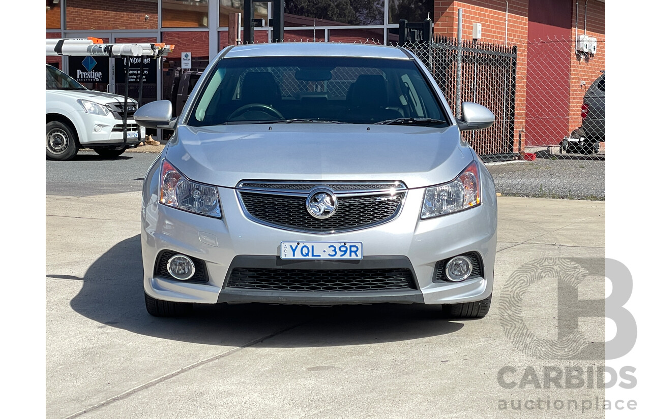 10/2011 Holden Cruze SRi V JH MY12 4d Sedan Silver 1.4L